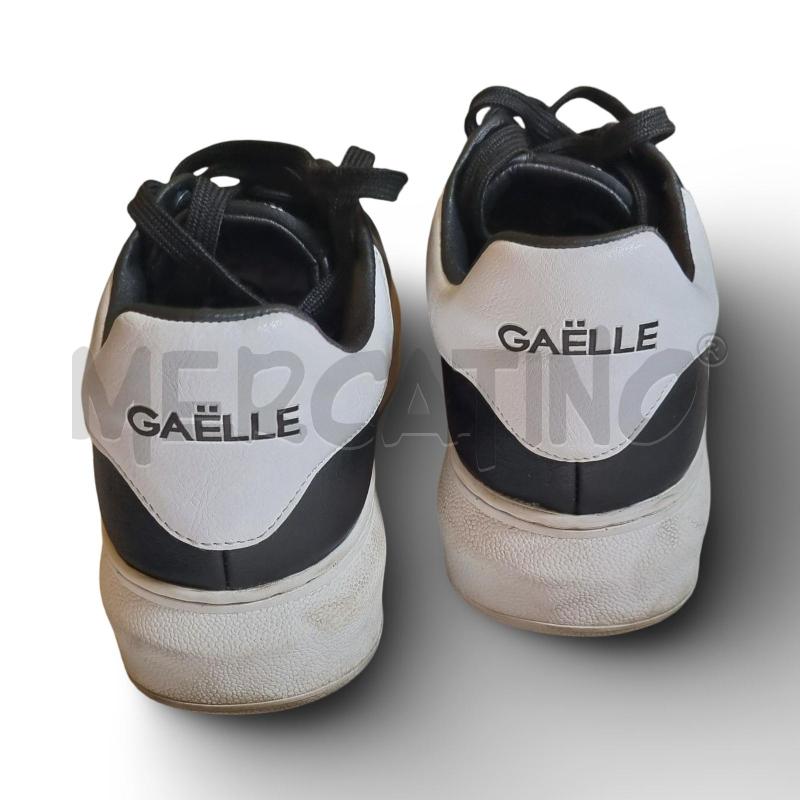 SCARPE DONNA GAELLE NERE PARTE RETRO BIANCA  | Mercatino dell'Usato Osasco 3