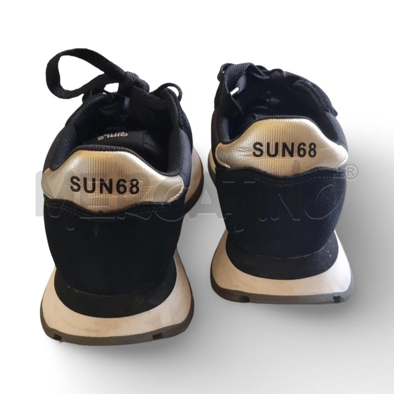 SCARPE DONNA GINNASTICA SUN68 GIRLS RUN FASTER NERE  | Mercatino dell'Usato Osasco 3