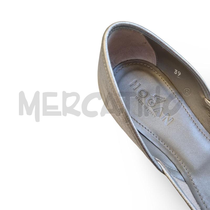 SCARPE DONNA HOGAN PAPERINE ARGENTO | Mercatino dell'Usato Osasco 4