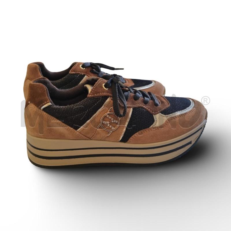 SCARPE DONNA IGI&CO BEIGE MARRONI E NERE  | Mercatino dell'Usato Osasco 2