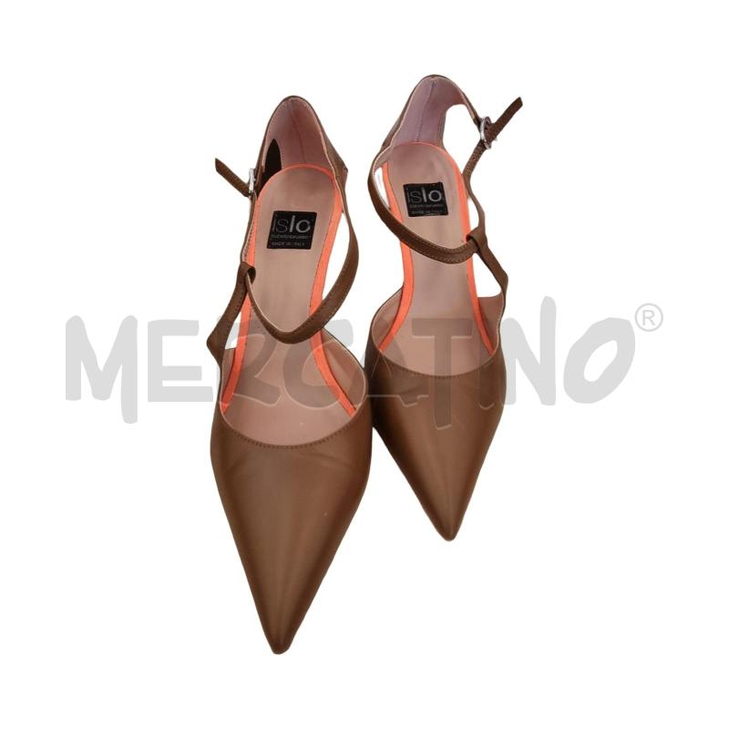 SCARPE DONNA ISABELLA LORUSSO BEIGE ED ARANCIONE  | Mercatino dell'Usato Osasco 2