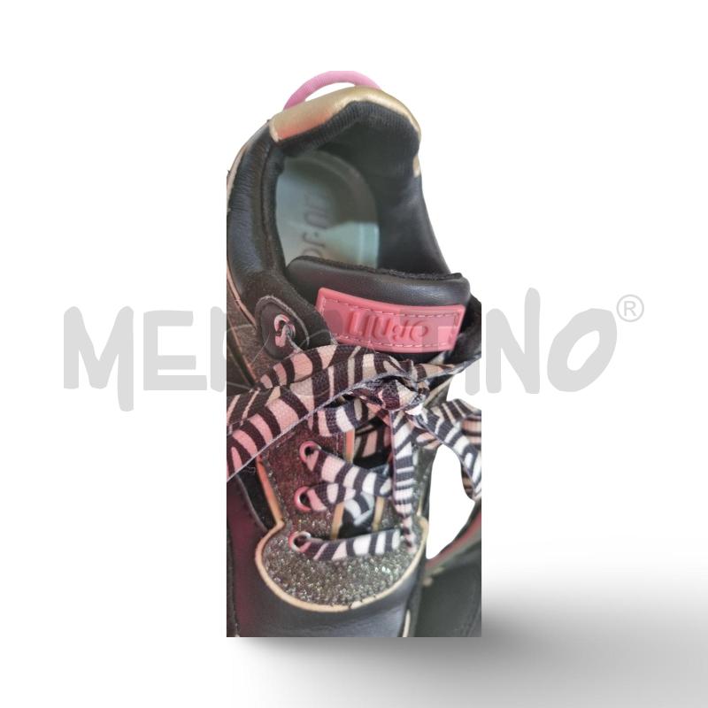 SCARPE DONNA LIU JO NERE CON LACCI ZEBRATI | Mercatino dell'Usato Osasco 4