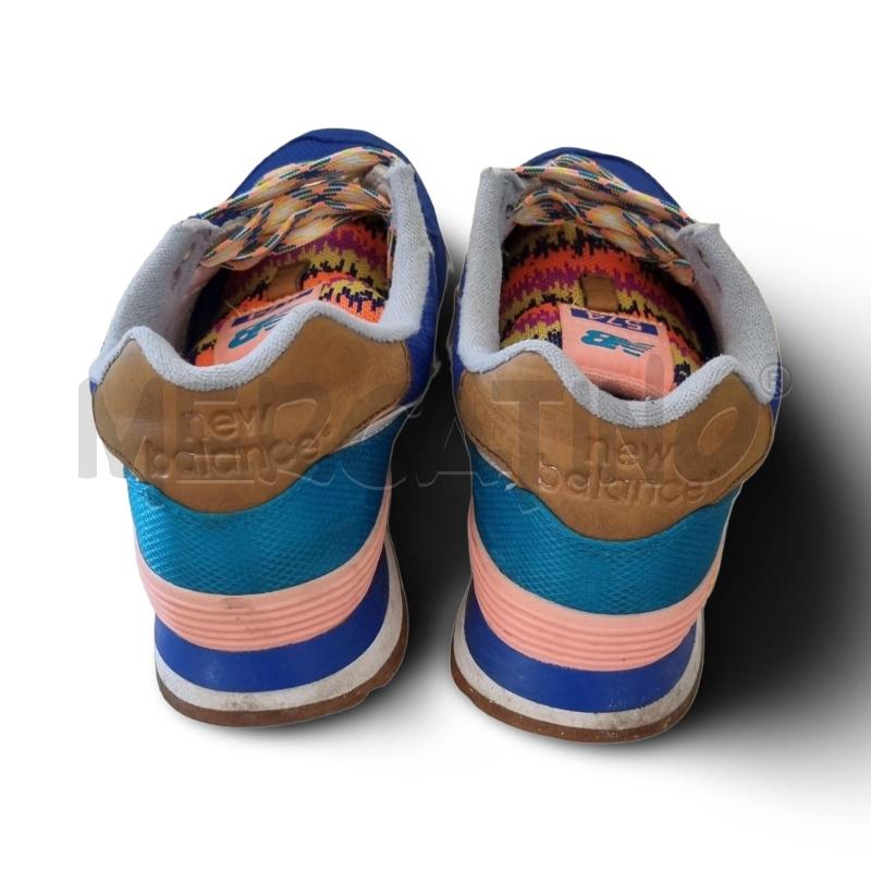 SCARPE DONNA NEW BALANCE AZZURRA VERDE ROSA | Mercatino dell'Usato Osasco 3