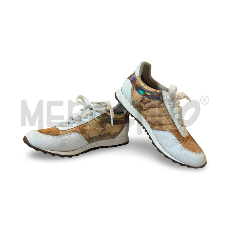 SCARPE DONNA PRIMA CLASSE BIANCHE E CARTINA | Mercatino dell'Usato Osasco 3