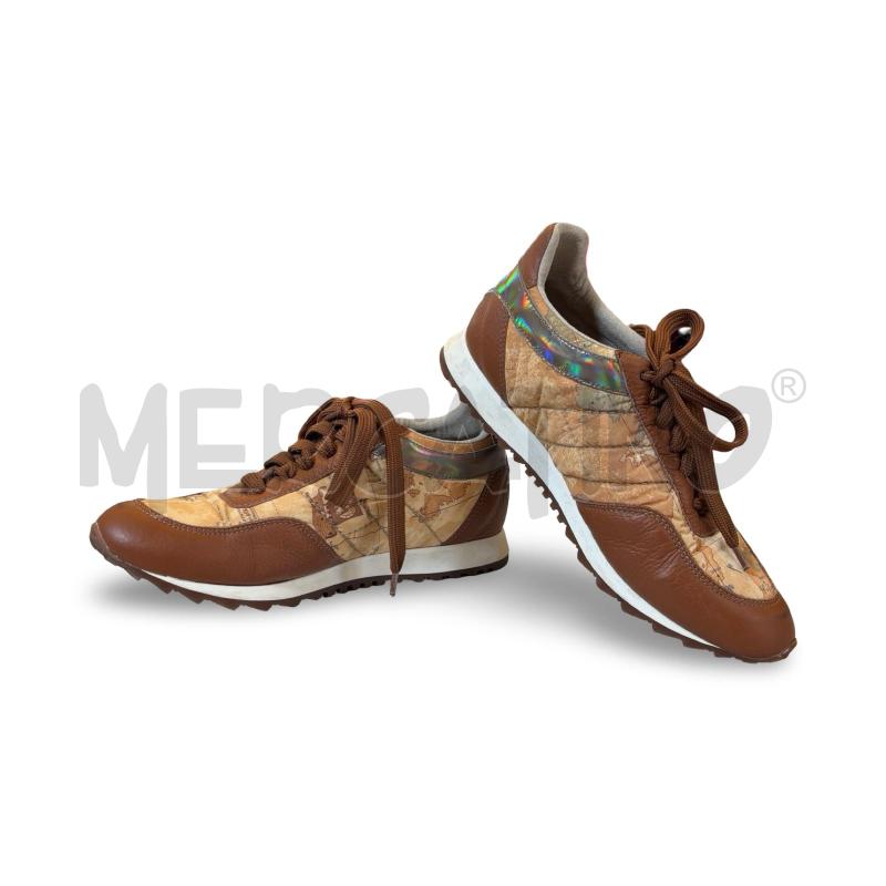 SCARPE DONNA PRIMA CLASSE  MARRONI E CARTINA | Mercatino dell'Usato Osasco 3