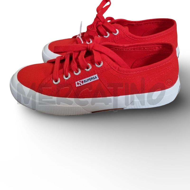 SCARPE DONNA SUPERGA ROSSE | Mercatino dell'Usato Osasco 2