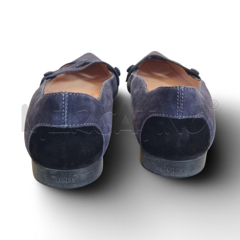 SCARPE DONNA TODS PUNTA BLU CON BOTTONCINI | Mercatino dell'Usato Osasco 3