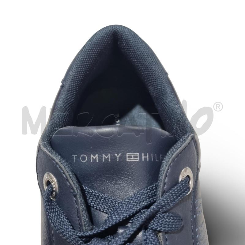 SCARPE DONNA TOMMY HILFIGER  BLU SUOLA BIANCA  | Mercatino dell'Usato Osasco 4