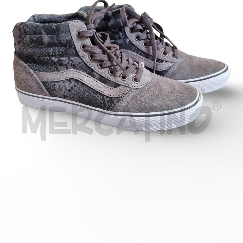 SCARPE DONNA VANS GRIGIO CAMOSCIO PITONATO | Mercatino dell'Usato Osasco 1