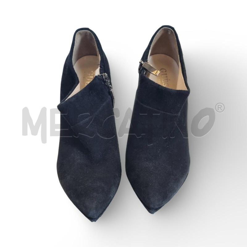 SCARPE DONNA  GUESS TACCO  ALTO CAMOSCIO NERA | Mercatino dell'Usato Osasco 1