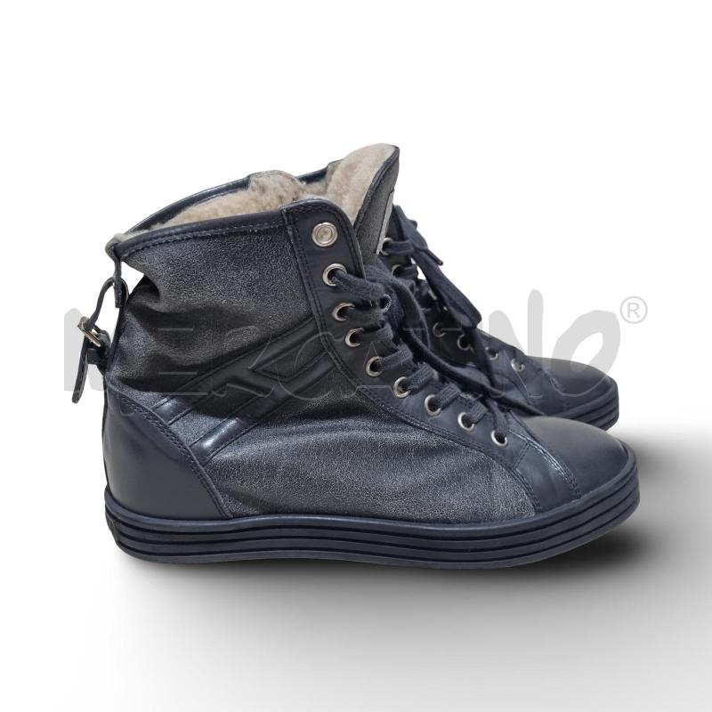 SCARPE DONNA  HOGAN  REBEL  PELLICCIOTTO INTERNO CHIARO | Mercatino dell'Usato Osasco 1