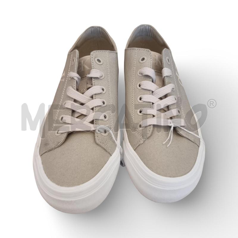 SCARPE UOMO BEIGE TELA CALVIN KLEIN  | Mercatino dell'Usato Osasco 2