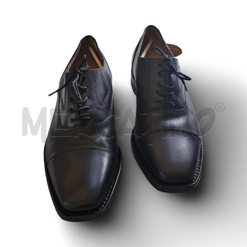 SCARPE UOMO ELEGANTI SOLDINI  NERE  | Mercatino dell'Usato Osasco 1