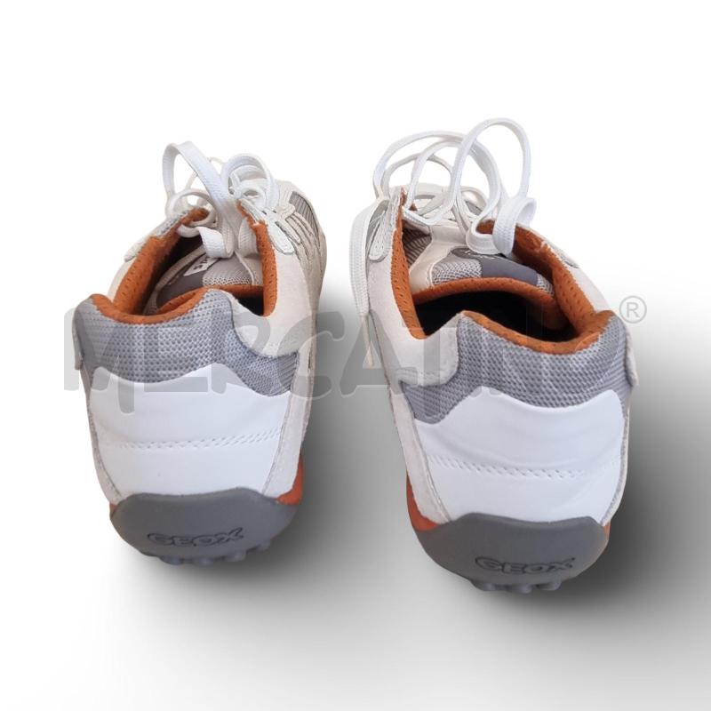 SCARPE UOMO GEOX BIANCA E GRIGIA | Mercatino dell'Usato Osasco 3