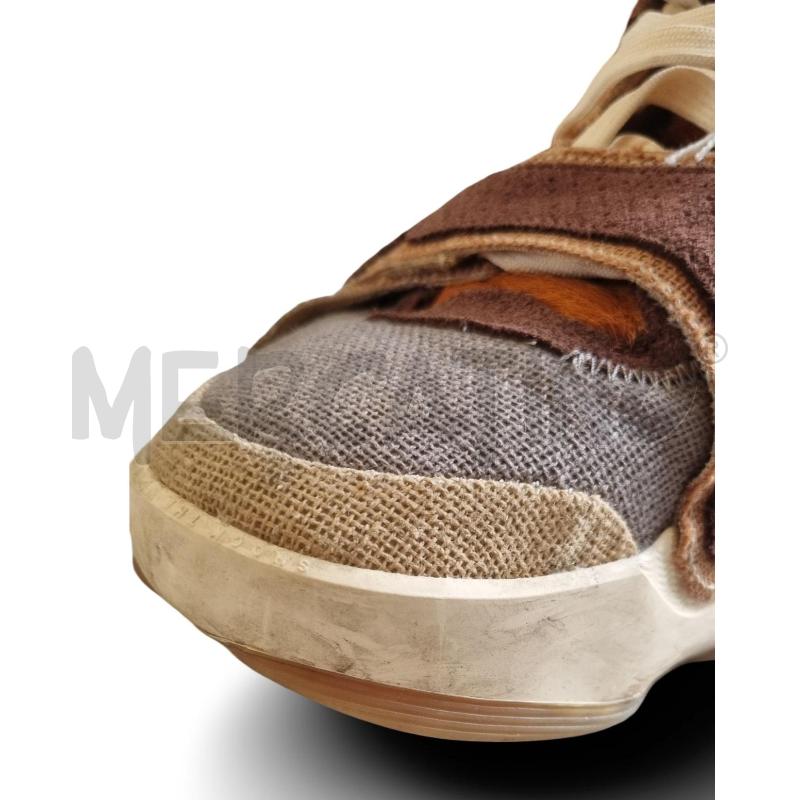 SCARPE UOMO JORDAN ZION 2 VOODOO MARRONE ARANCIO E GRIGIE | Mercatino dell'Usato Osasco 5