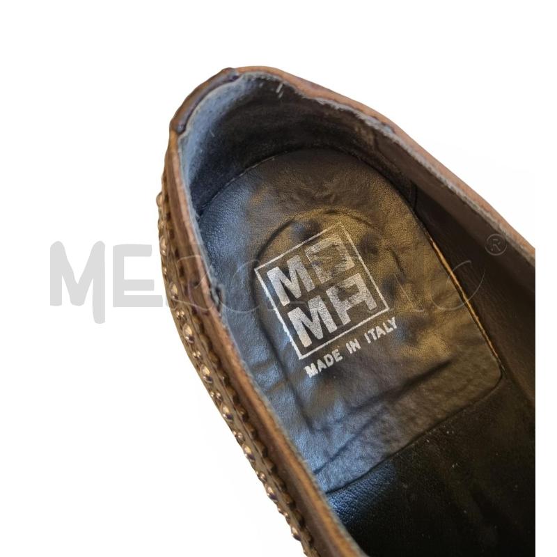 SCARPE UOMO MOMA MARRONI CON FIBBIA E BORCHIETTE  | Mercatino dell'Usato Osasco 4