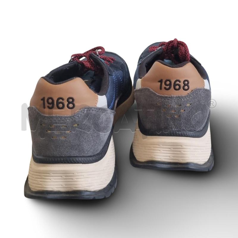 SCARPE UOMO SUN68 BLU LACCIO ROSSO  | Mercatino dell'Usato Osasco 3