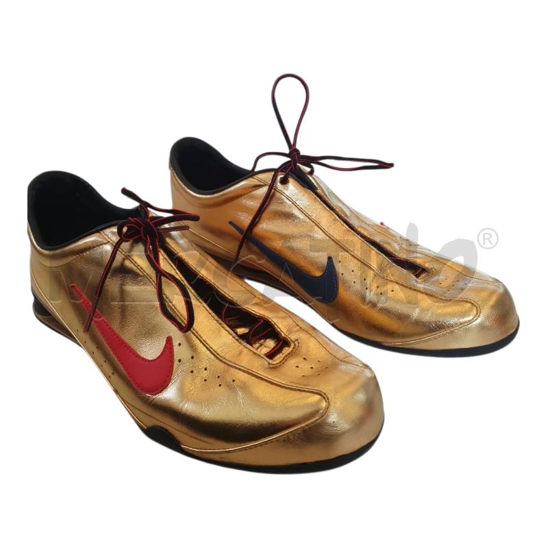 SCARPE UOMO  NIKE DORATA BAFFO ROSSO E NERO | Mercatino dell'Usato Osasco 3