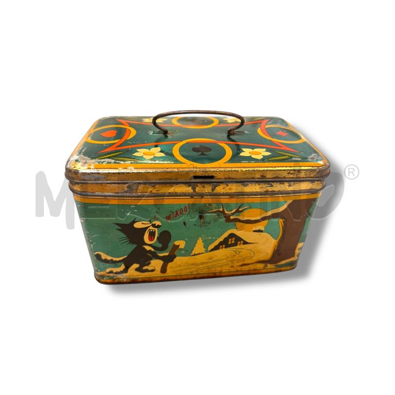 SCATOLA LATTA PINOCCHIO DISNEY PAGLIARINI ANNI 50-60 | Mercatino dell'Usato Osasco 2