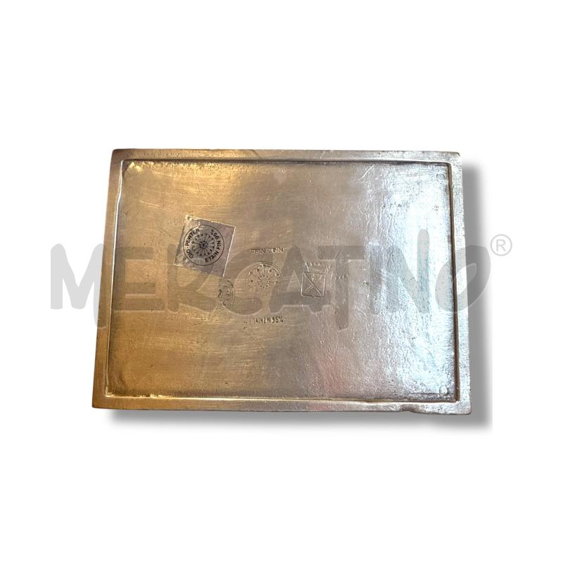 SCATOLETTA METALLO INTERNO LEGNO  | Mercatino dell'Usato Osasco 4
