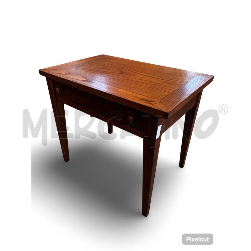 SCRIVANIA 70X100 ALTEZZA 90 LEGNO MASSICCIO FATTA A MANO | Mercatino dell'Usato Osasco 2