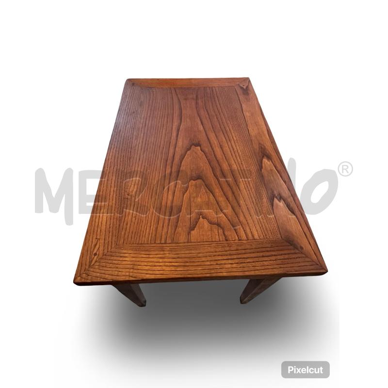 SCRIVANIA 70X100 ALTEZZA 90 LEGNO MASSICCIO FATTA A MANO | Mercatino dell'Usato Osasco 4