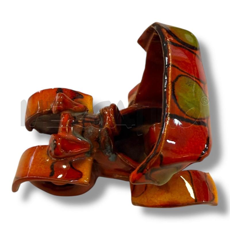 SCULTURA MACCHINA CERAMICA MAIOLICA VERZOLINI ANNI '70 | Mercatino dell'Usato Osasco 2