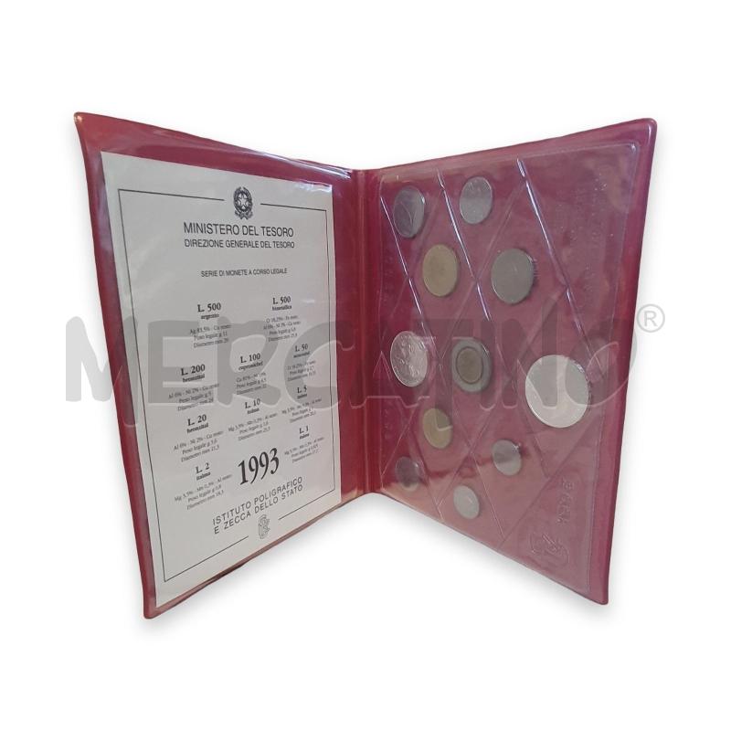 SERIE DIVISIONALE UFFICIALE DELLA REPUBBLICA ITALIANA 1993 | Mercatino dell'Usato Osasco 1