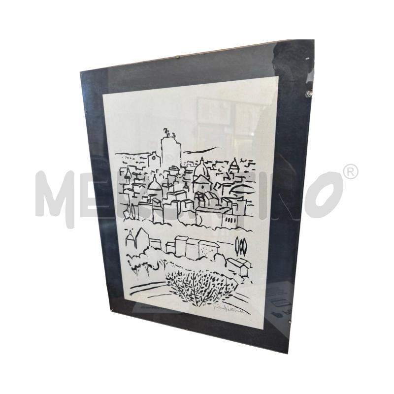 SERIGRAFIA GIOVANNI PISTONE NUMERO 67/150 TETTI DI ROMA | Mercatino dell'Usato Osasco 1