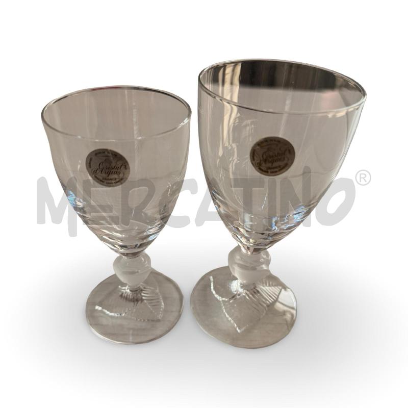SERVIZIO BICCHIERI CRISTAL D'ARQUES MODELLO LUCIE | Mercatino dell'Usato Osasco 2