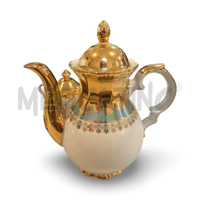 SERVIZIO CAFFÈ BAVARIA PZ.12 BIANCO AZZURRO DORATO | Mercatino dell'Usato Osasco 4