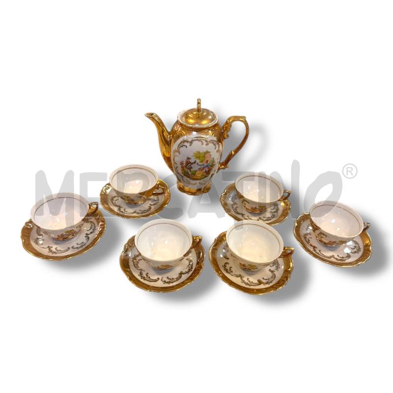 SERVIZIO CAFFÈ BAVIENTHAL DORATO 7 PZ. | Mercatino dell'Usato Osasco 2