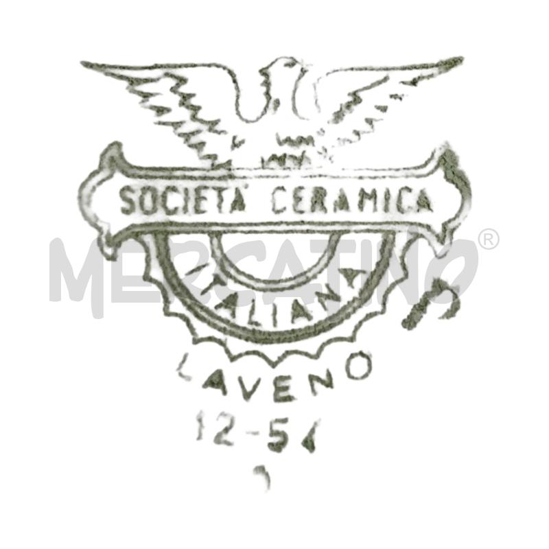 SERVIZIO LAVENO PZ.44 BIANCO BORDO ORO | Mercatino dell'Usato Osasco 3