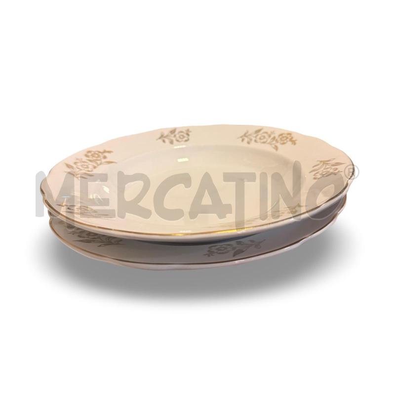 SERVIZI PZ. 25 CERAMICA DI LAVENO FILO ORO  | Mercatino dell'Usato Osasco 3