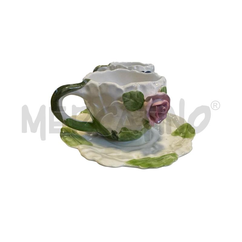 SERVIZI PZ. 6 DA THE RENAISSANCE CERAMIC  ANNI 80  | Mercatino dell'Usato Osasco 2