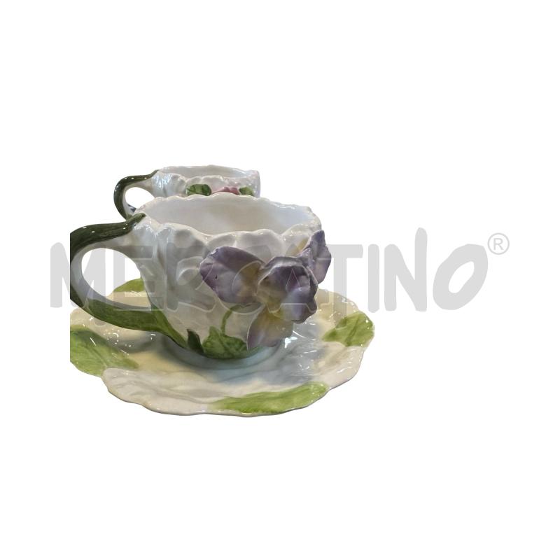 SERVIZI PZ. 6 DA THE RENAISSANCE CERAMIC  ANNI 80  | Mercatino dell'Usato Osasco 4