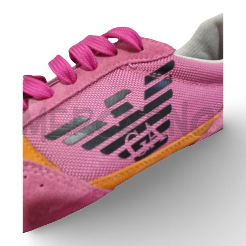 SNEAKERS DONNA ARMANI  VARIE TONALITA DI ROSA INSERTI SENAPE | Mercatino dell'Usato Osasco 3