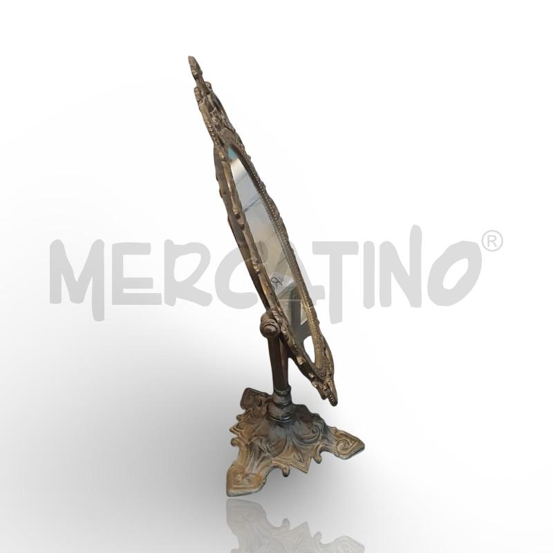 SPECCHIERA IN OTTONE ALTEZZA 55 CM | Mercatino dell'Usato Osasco 1