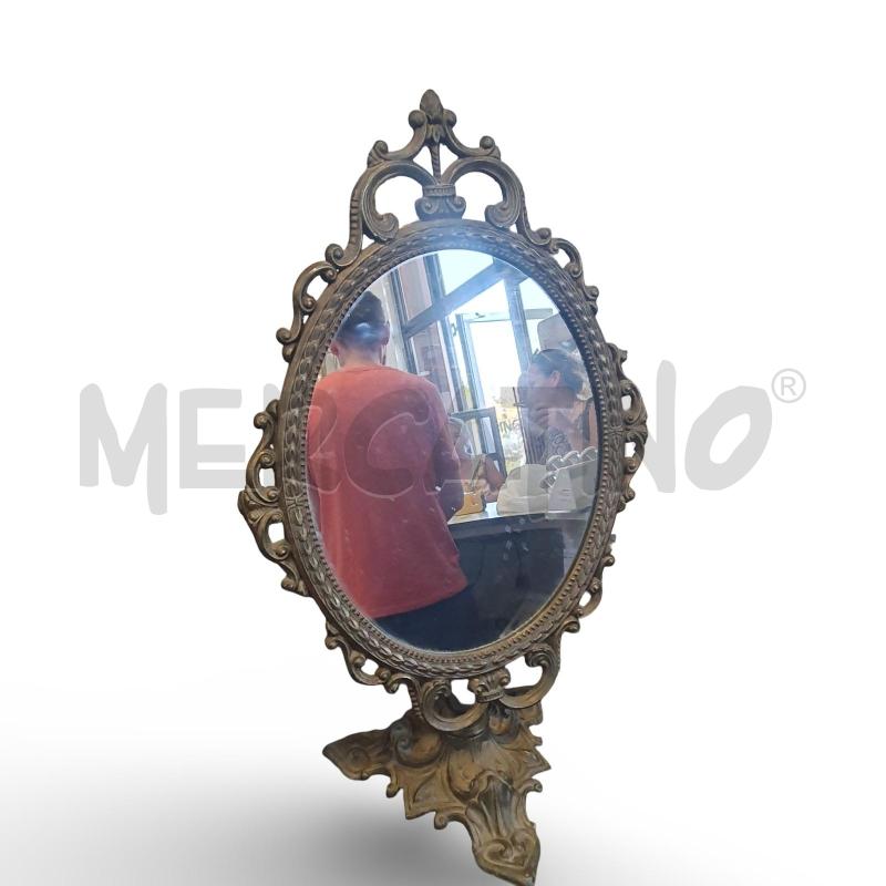 SPECCHIERA IN OTTONE ALTEZZA 55 CM | Mercatino dell'Usato Osasco 5