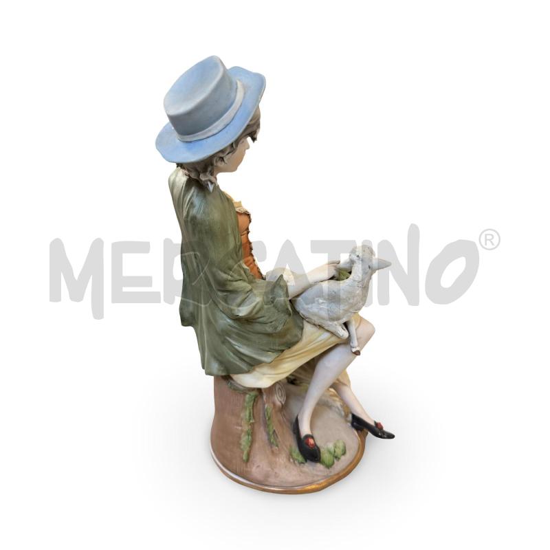 STATUA CAPODIMONTE PASTORELLA DA REVISIONARE | Mercatino dell'Usato Osasco 3