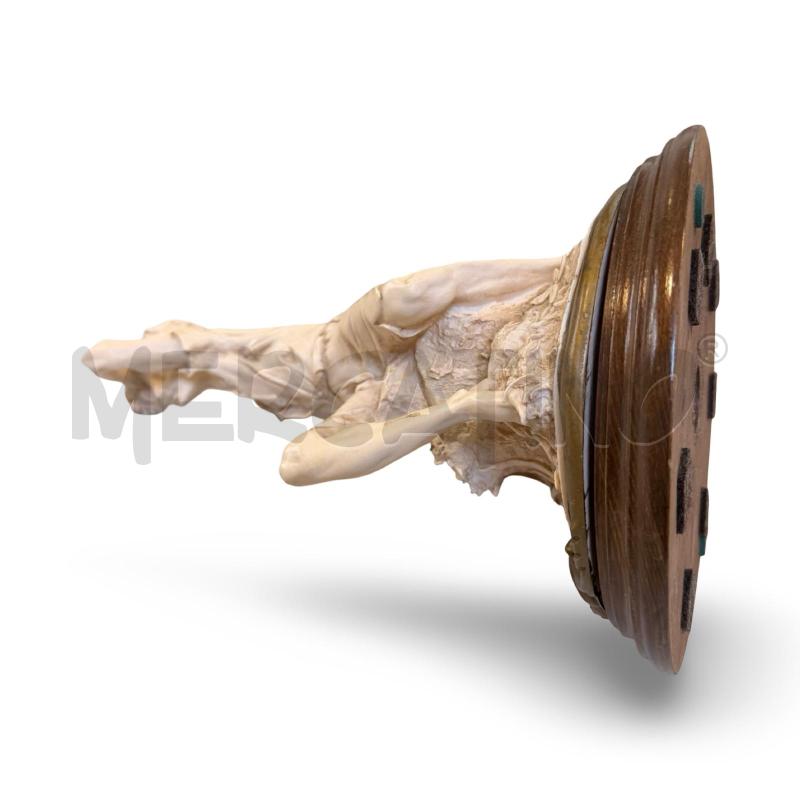 STATUA GIUSEPPE ARMANI GIOVANE PASTORE BASE LEGNO | Mercatino dell'Usato Osasco 5