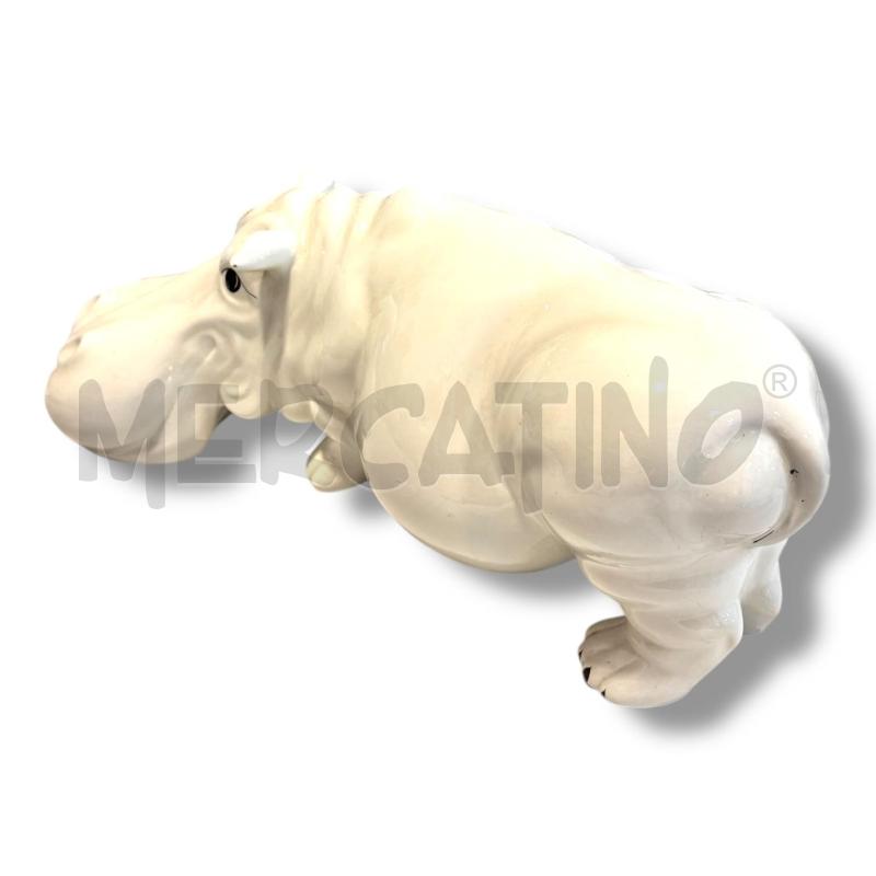 STATUA IPPOPOTAMO DI CERAMICA 60 CM MADE IN ITALY | Mercatino dell'Usato Osasco 3