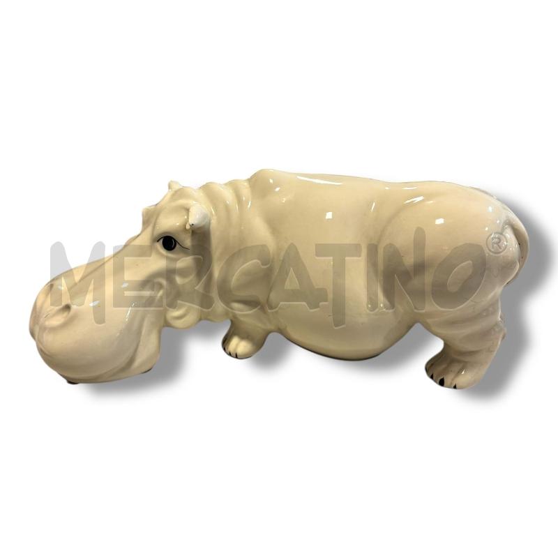 STATUA IPPOPOTAMO DI CERAMICA 60 CM MADE IN ITALY | Mercatino dell'Usato Osasco 5