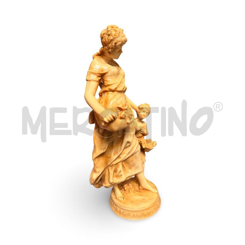 STATUA RESINA DONNA CON BAMBINA 46CM  | Mercatino dell'Usato Osasco 2