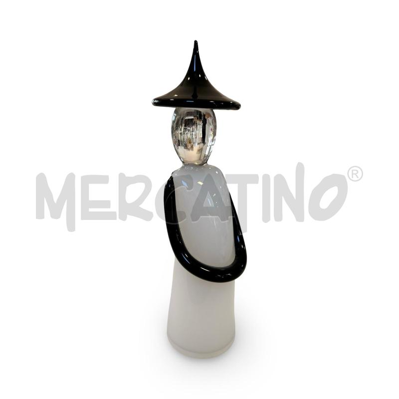STATUETTA MURANO FIGURA UOMO CINESE 30 CM  | Mercatino dell'Usato Osasco 1