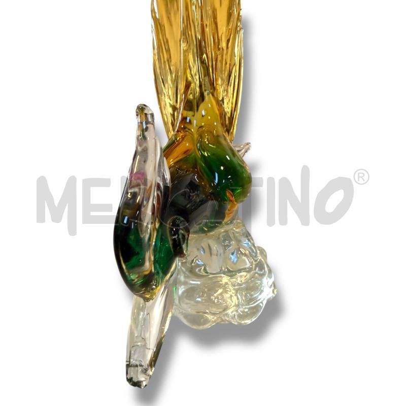 STATUINA DI UCCELLO VETRO DI MURANO LEGGERMENTE SBECCATO | Mercatino dell'Usato Osasco 4
