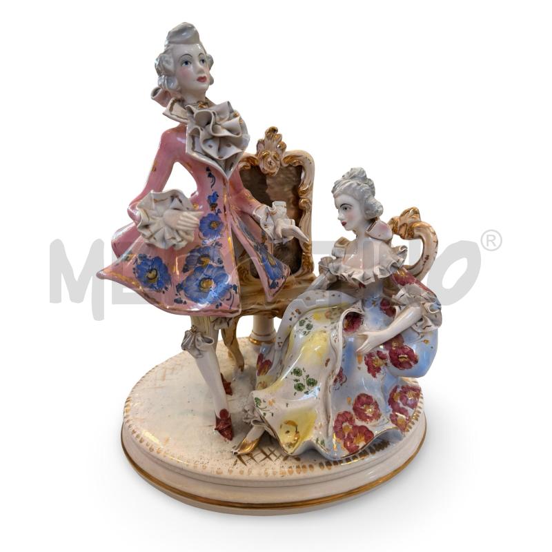 STATUINA IN CERAMICA NOBILI DEL 700 30X30 | Mercatino dell'Usato Osasco 1
