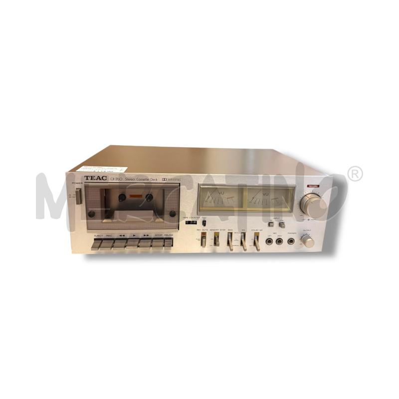STEREO CASSETTE DECK PIASTRA TEAC CX-350 FUNZIONANTE | Mercatino dell'Usato Osasco 1