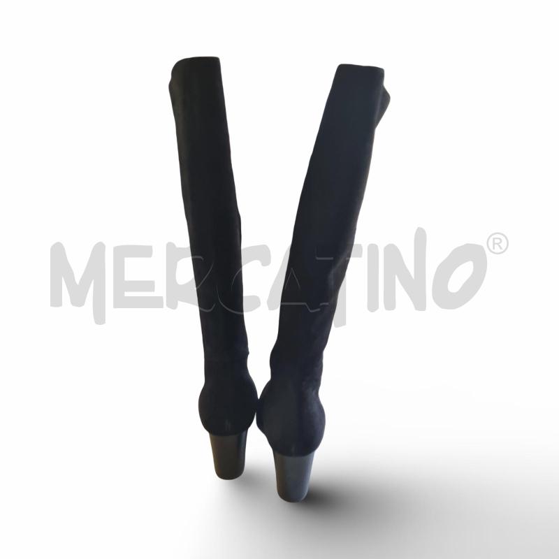 STIVALI DONNA CAMOSCIO NERO  | Mercatino dell'Usato Osasco 4