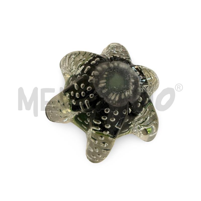 SVUOTATASCHE IN VETRO DI MURANO TECNICA BULLICANTE VETRO SOMMERSO ANNI 70 DIAMETRO MAX 14 CM  | Mercatino dell'Usato Osasco 3
